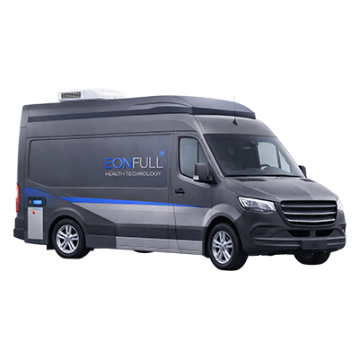 Mobile cold therapy vehicle